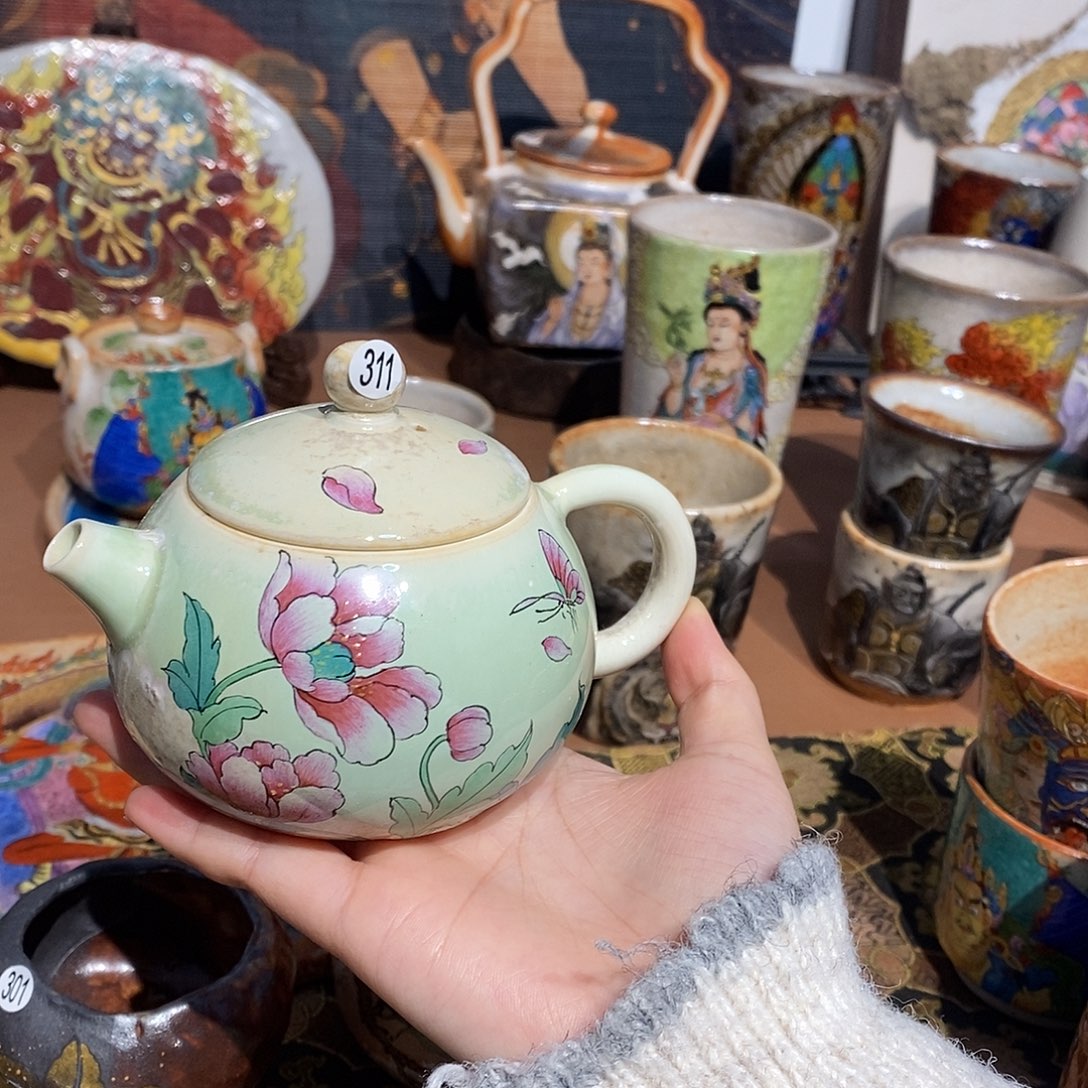 微瑕景德镇手工手绘制作