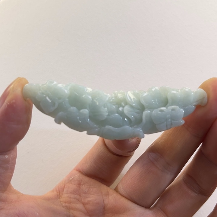 翡翠吊坠(赠链)未镶嵌代编织