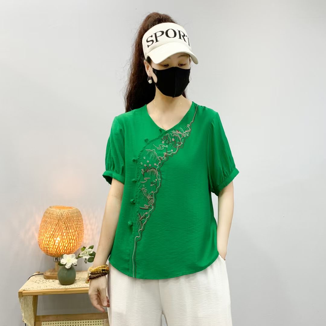 799时尚气质显瘦百搭宽松夏季上衣