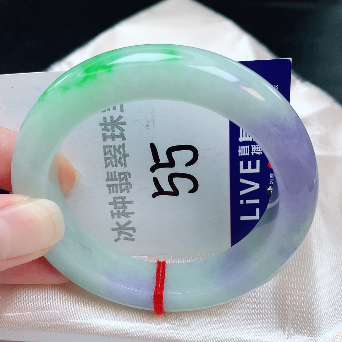 翡翠手镯未镶嵌缅甸天然A货翡翠手镯