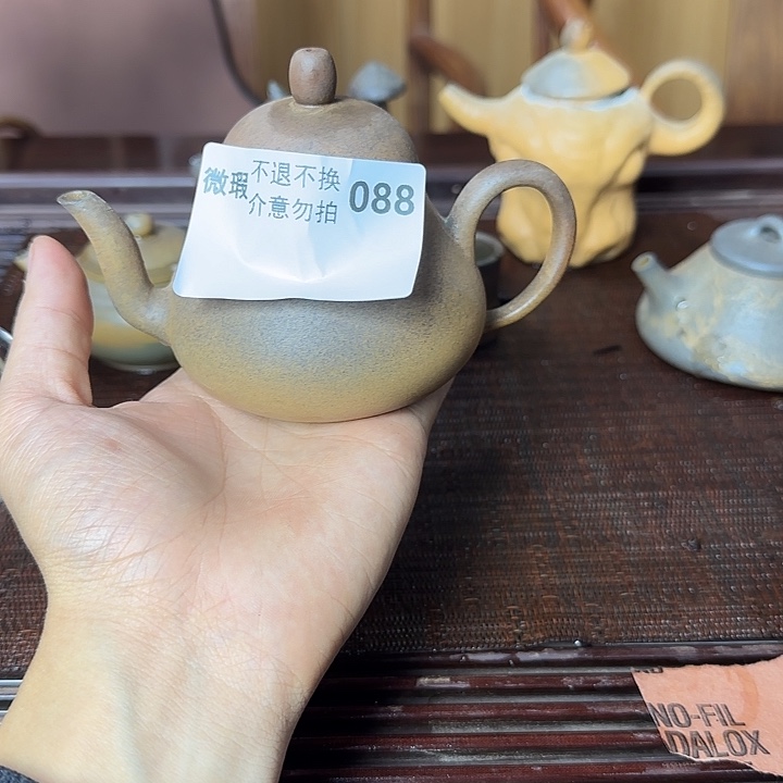 紫砂茶壶坭兴陶柴烧