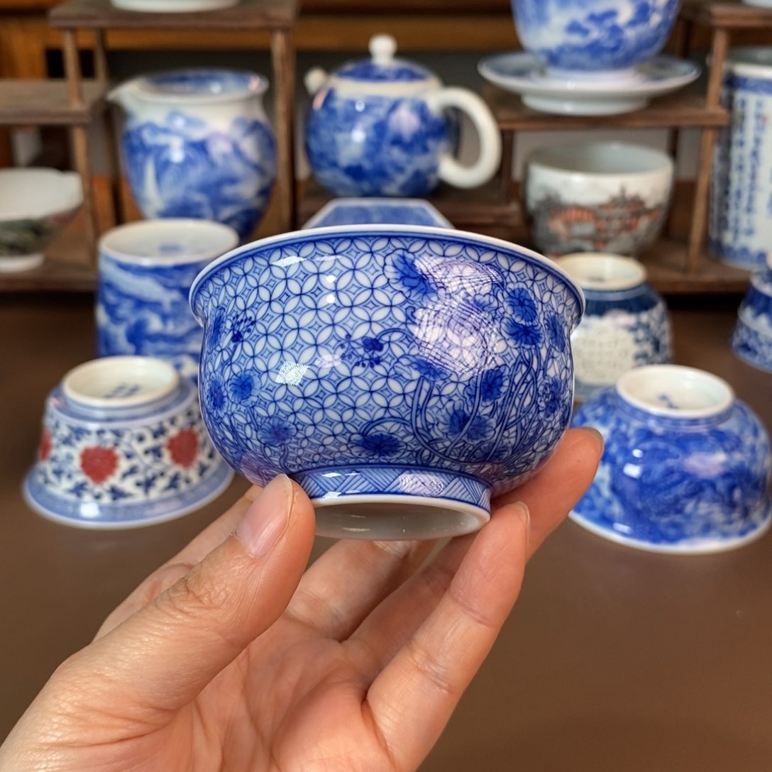 景德镇陶瓷手工手绘