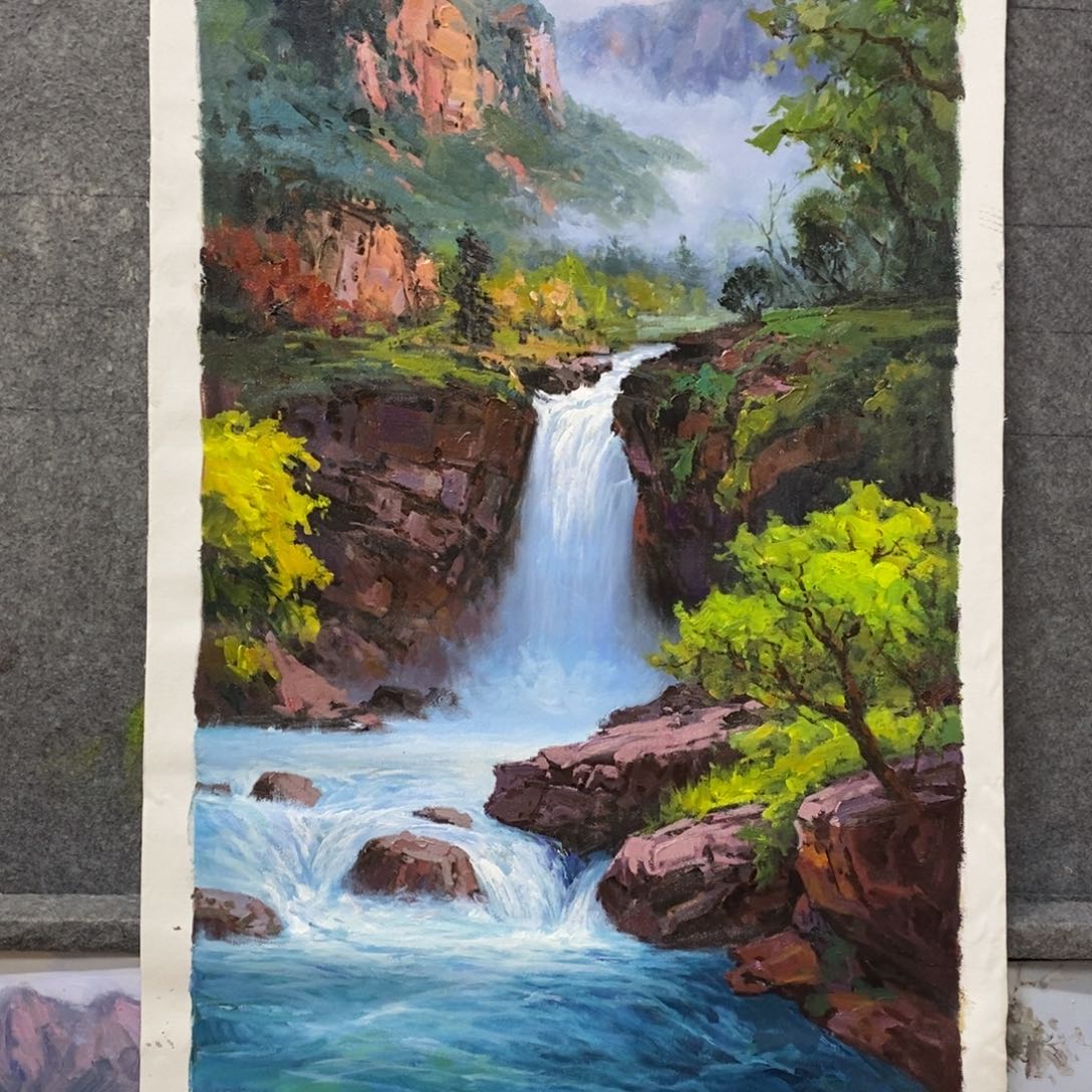 油画臻*品风景油画作品