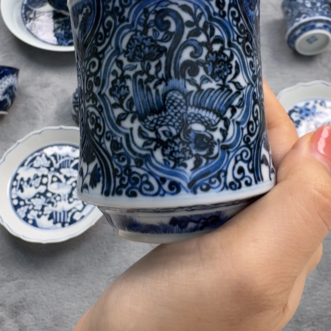 摆件陶手工手绘景德镇陶瓷