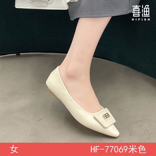 喜渔潮鞋舒适轻便简约时尚大气时装女鞋