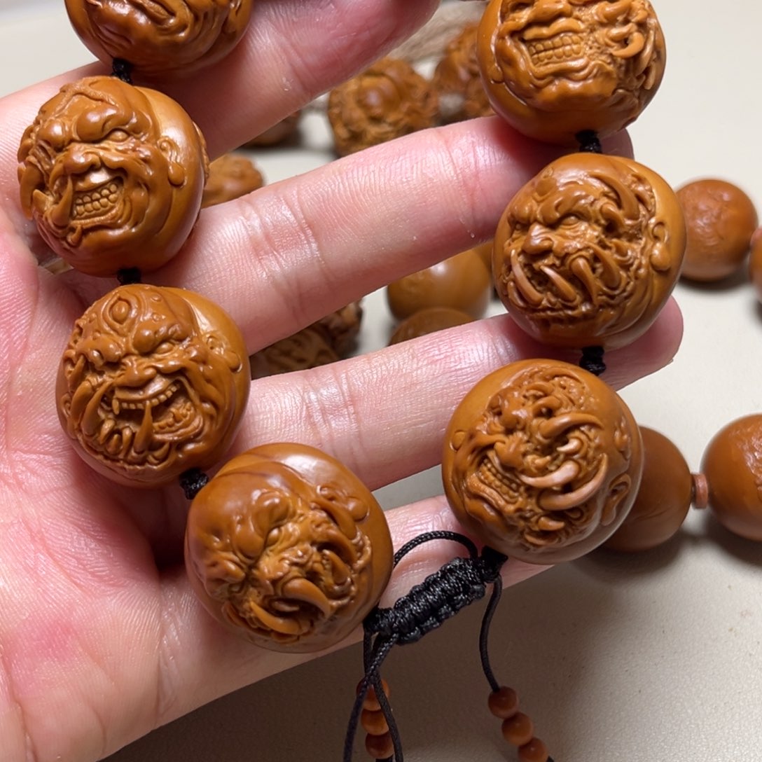 哈***h手串橄榄核橄榄核