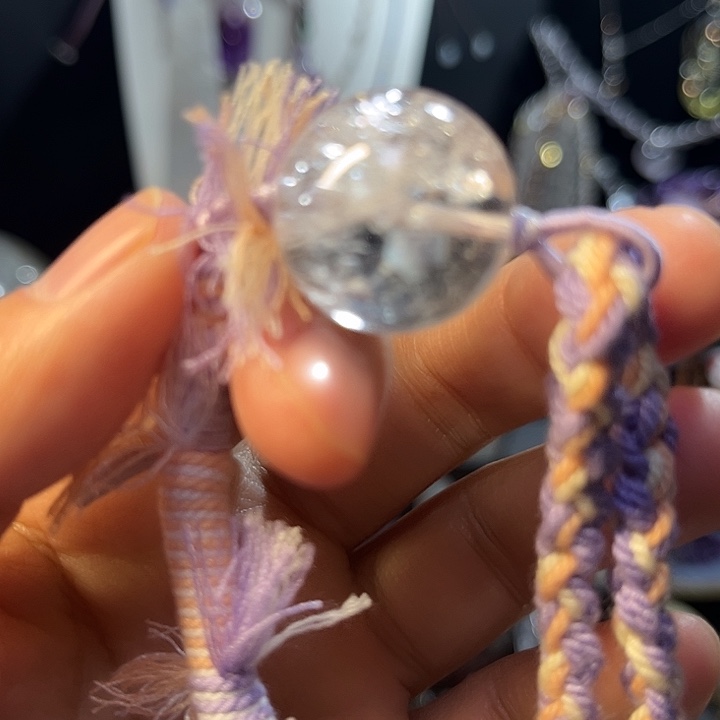 手链水晶未镶嵌天然希马拉山白阿塞