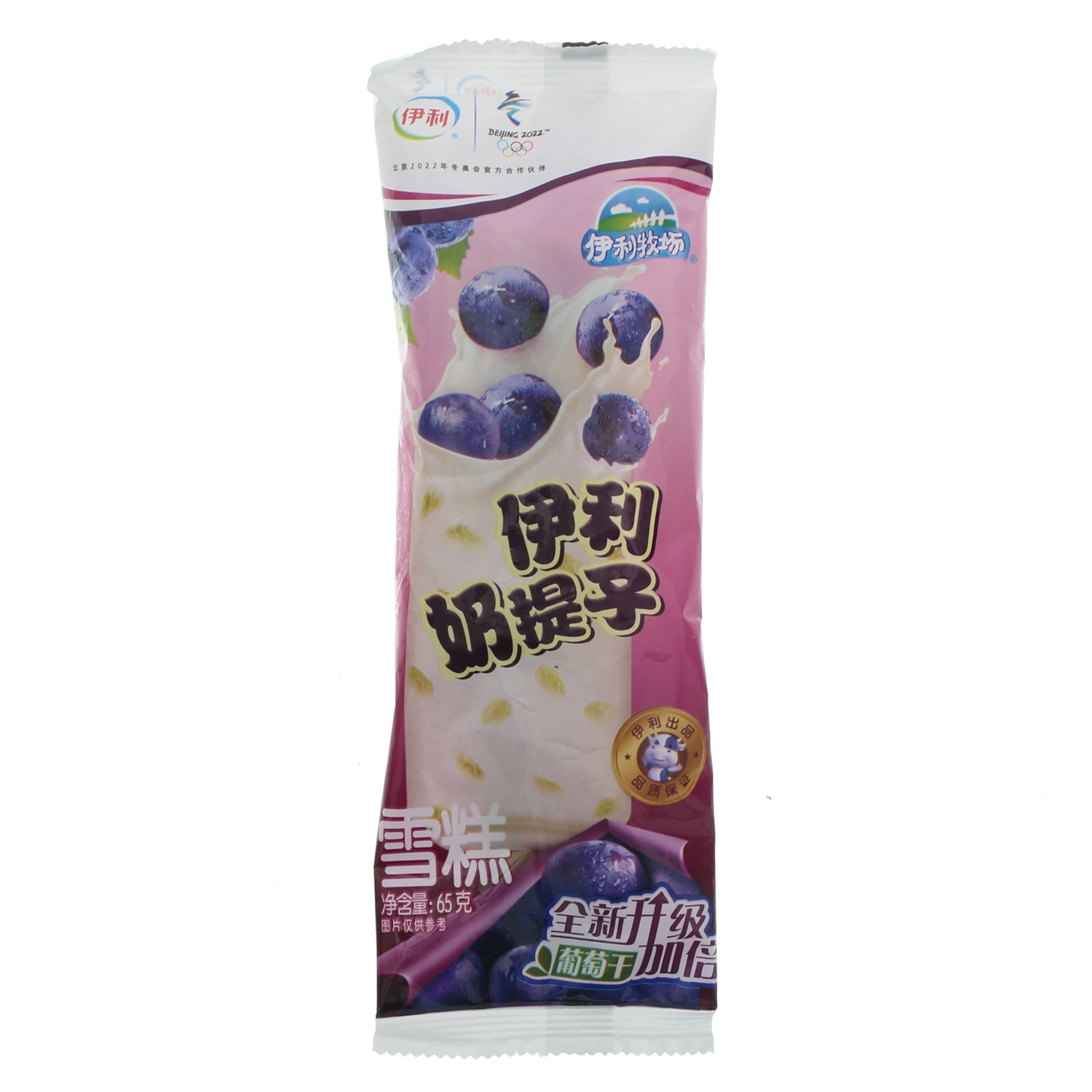 伊利牧场奶提子雪糕65g