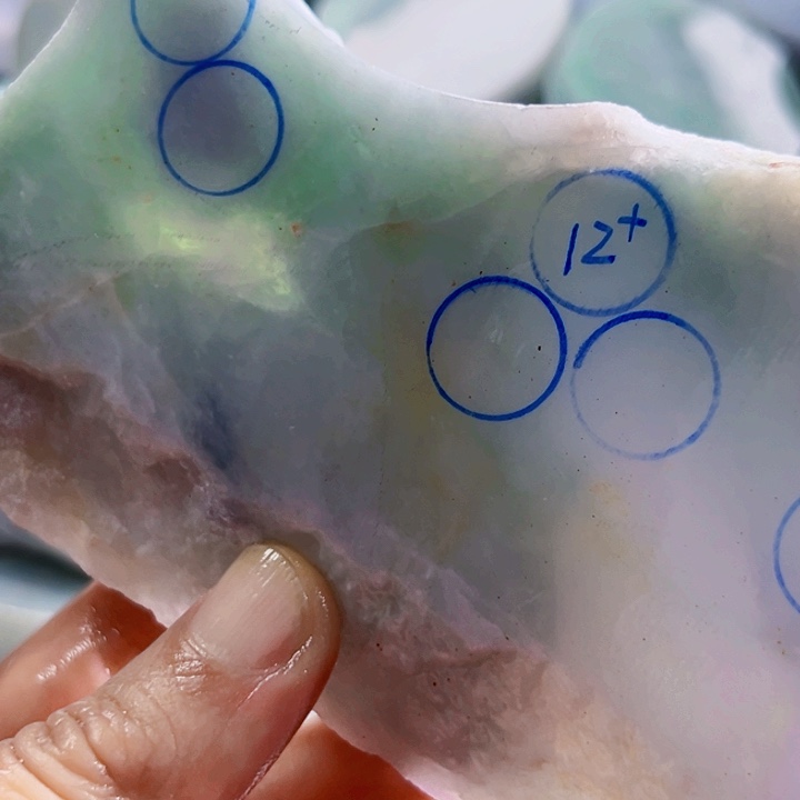 翡翠裸石天然A货翡翠