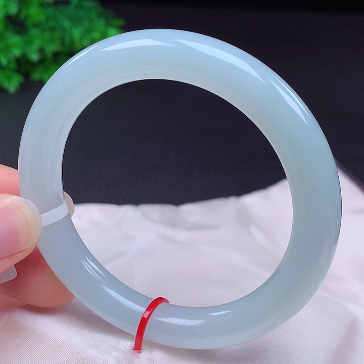 翡翠未镶嵌手镯57圈432215