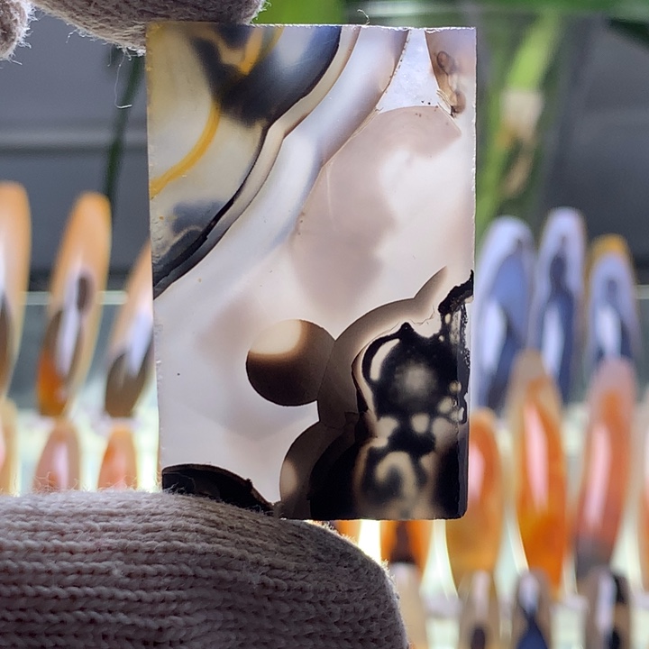 未镶嵌玛瑙/玉髓珠宝半成品183