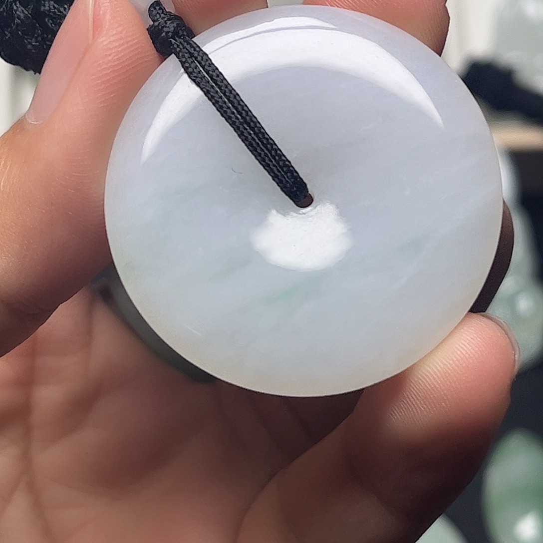 翡翠未镶嵌颈饰缅甸天然翡翠