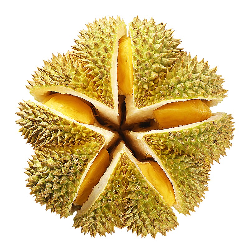 泰国金枕鲜榴莲，一果一重‘核小’金枕泰国