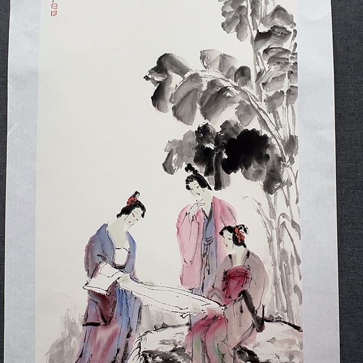 国画书画作品多次
