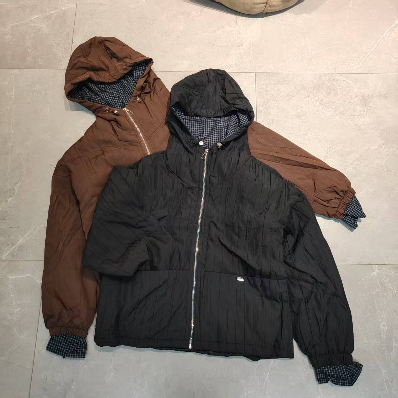 704 (飞儿同款）棉袄女款短款纯色外套网红女款加厚棉服