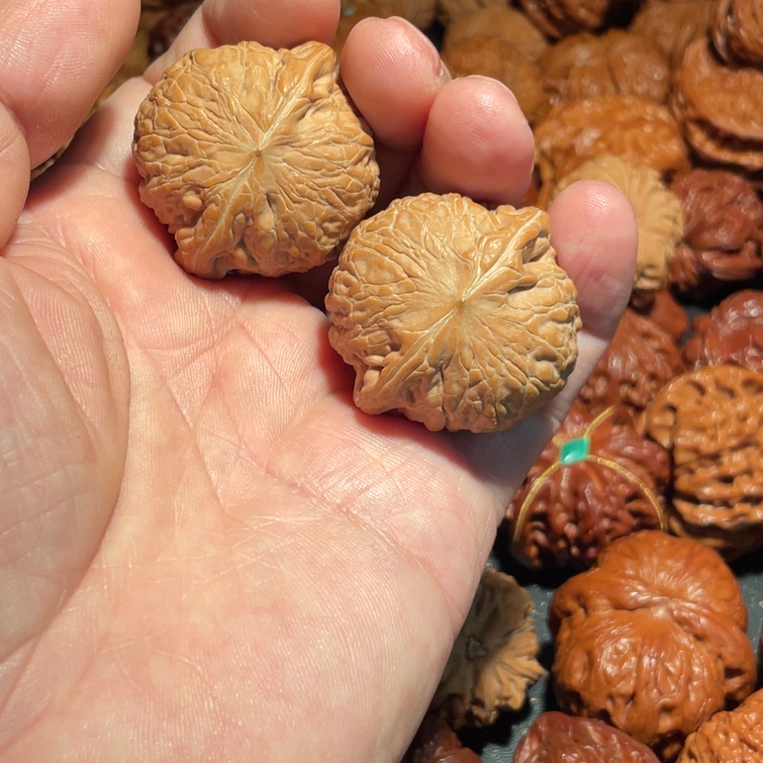 三***里吊坠文玩核桃铁锤