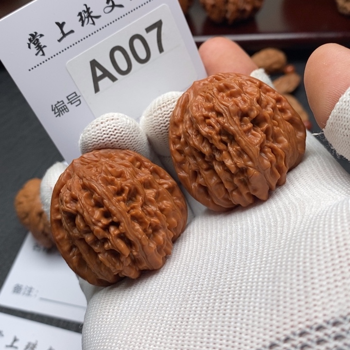 把件文玩核桃老款楼007