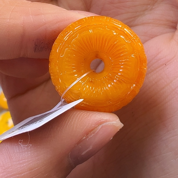 蜜蜡颈饰未镶嵌蜜蜡