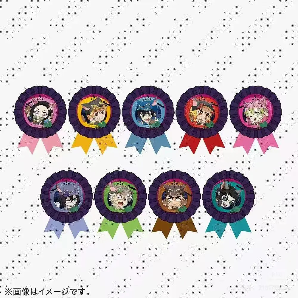 鬼灭之刃万圣节吧唧立牌小卡 沪版正版