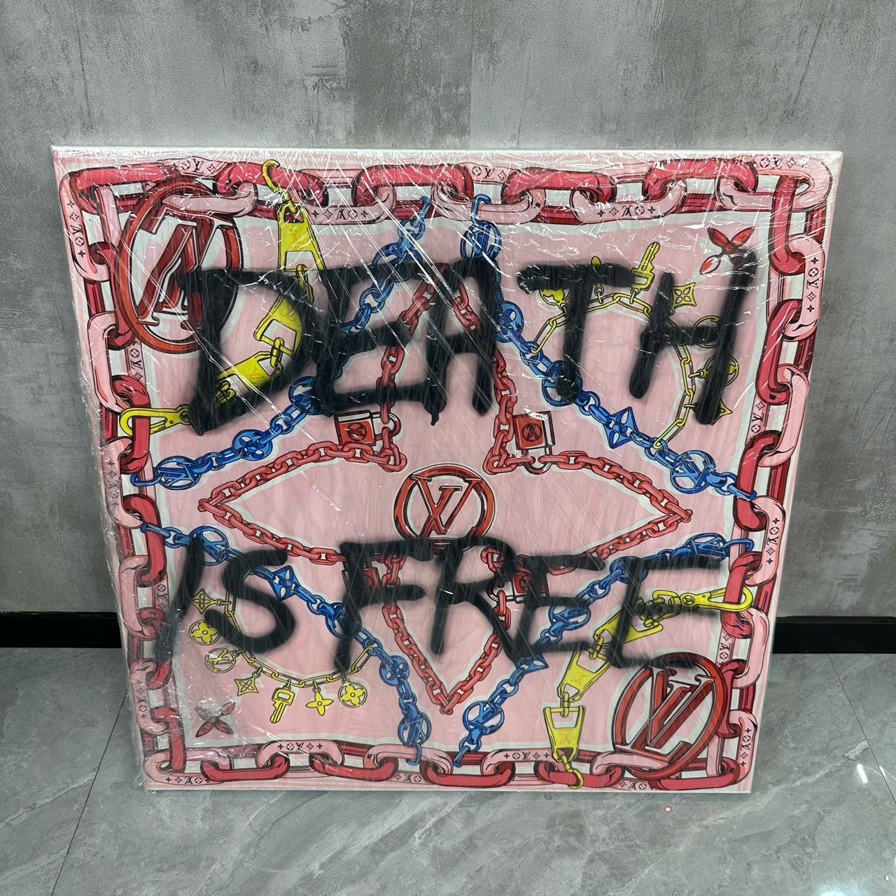 全新未使用 DIOR/迪奥 Death Nyc奈良美智 油画 1 of 1