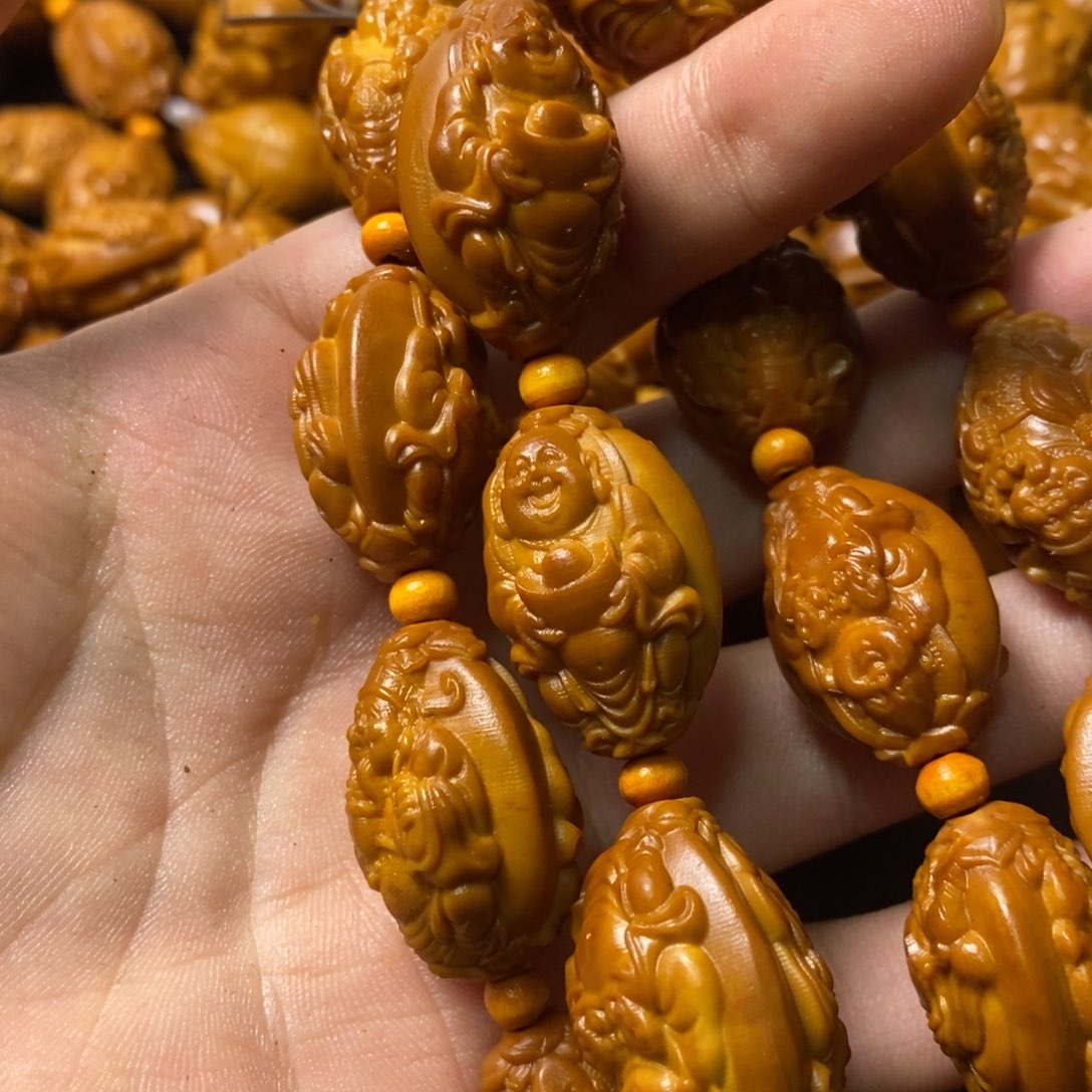 ****石手串/手链橄榄核微瑕12手持