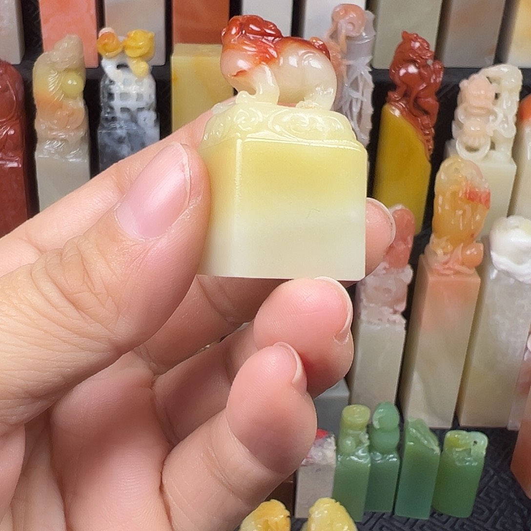 J***宇寿山石寿山石寿山石精品印章