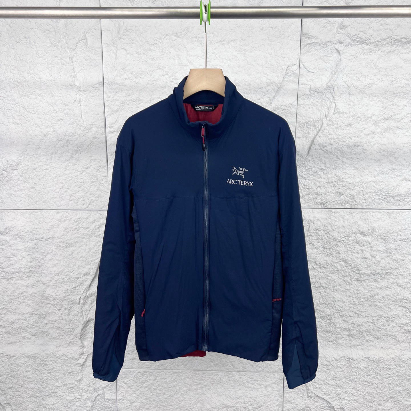 99新 ARC'TERYX/始祖鸟 S码/深蓝色软壳立领长袖夹克/15930868