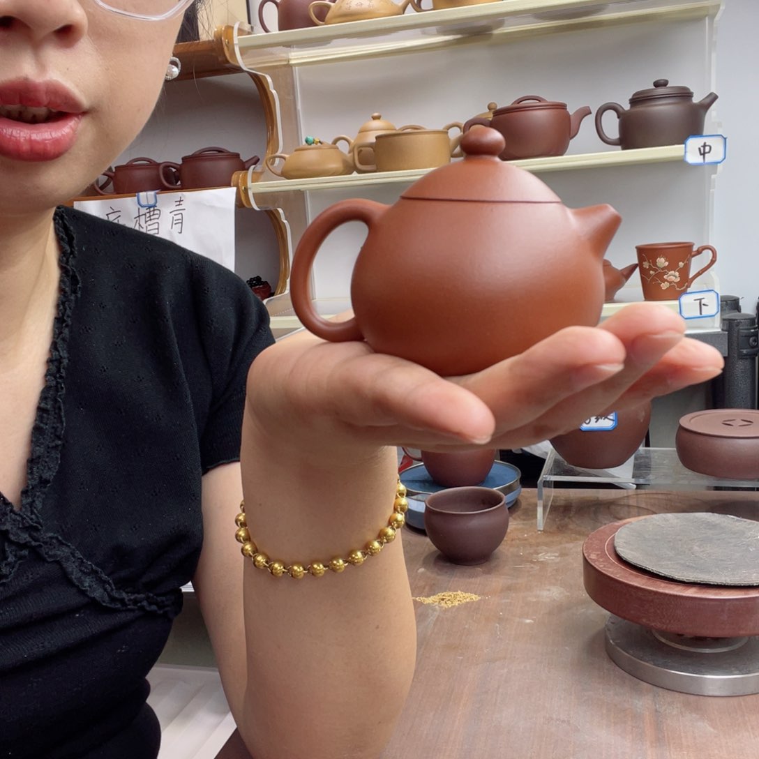 茶壶紫砂生砂小红泥文旦