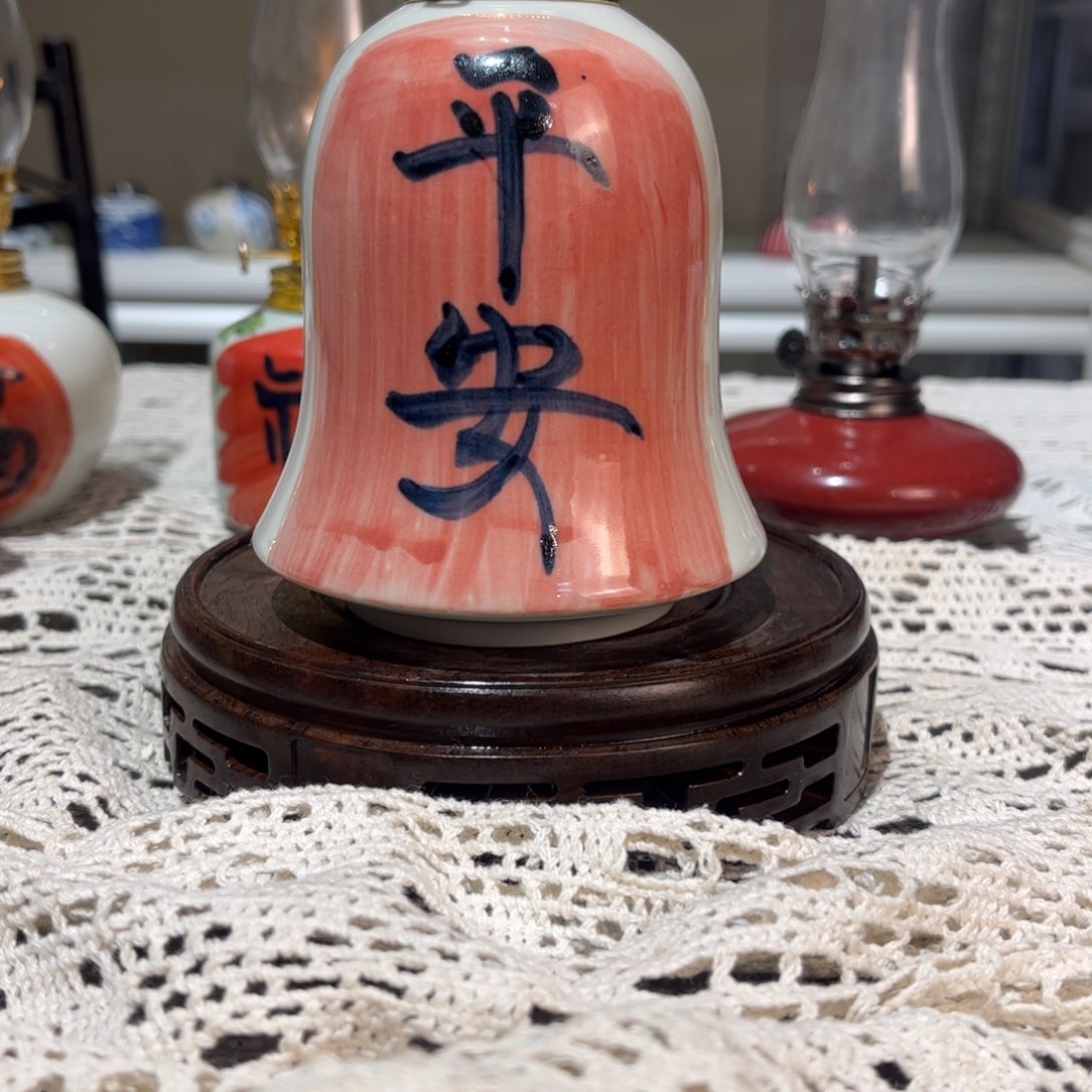 摆件景德镇陶瓷香薰灯