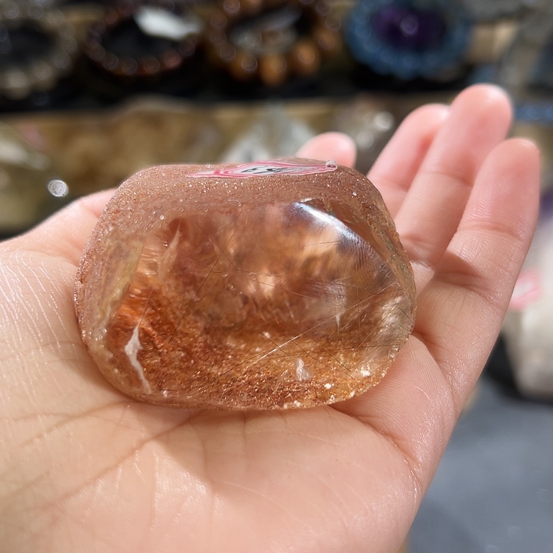 平***点未镶嵌水晶手串天然