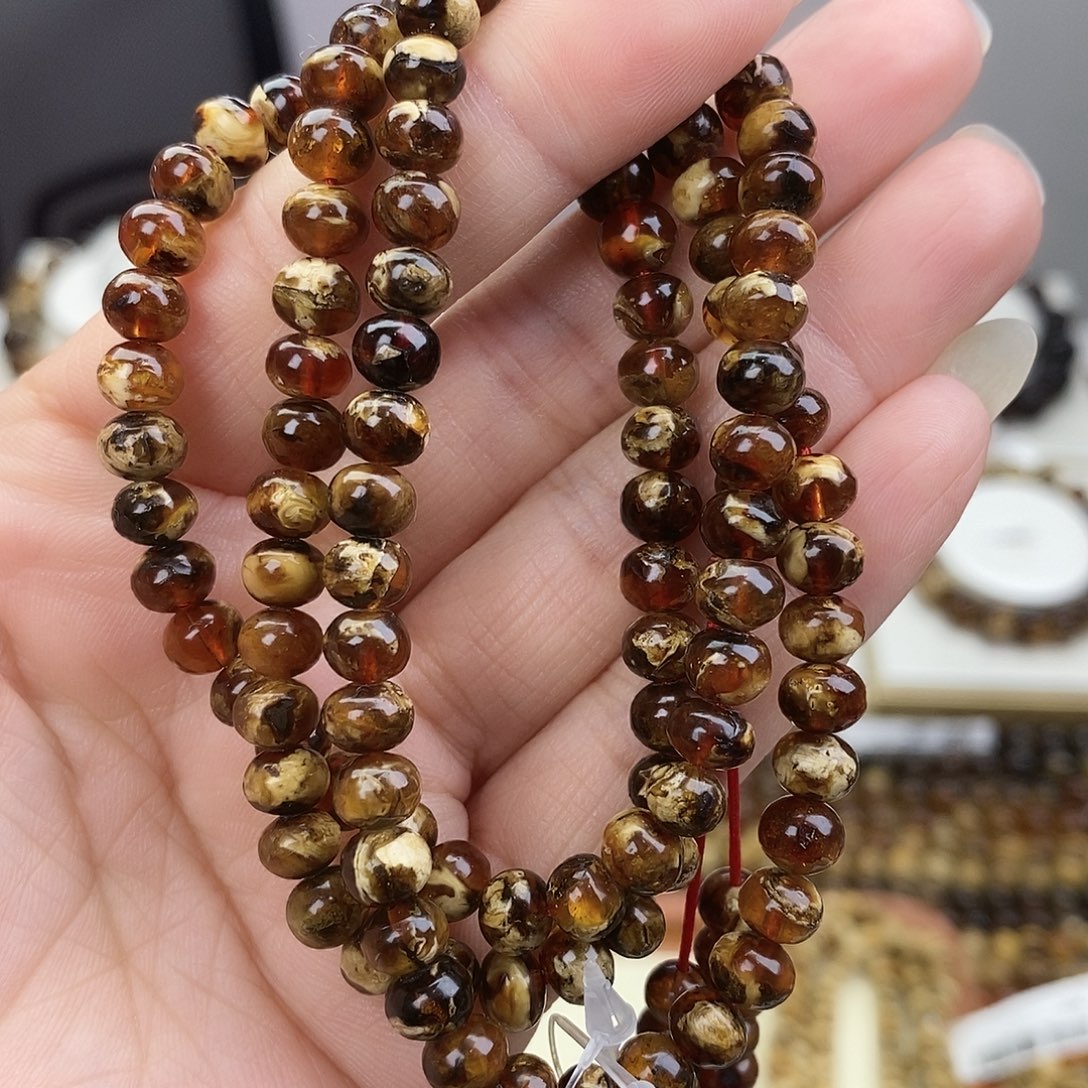 维***好琥珀未镶嵌裸石琥珀6