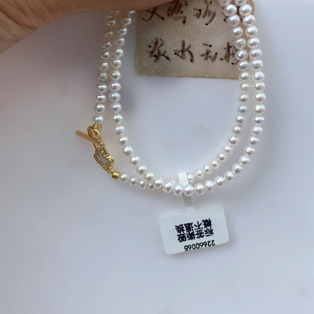 颈饰未镶嵌淡水珍珠