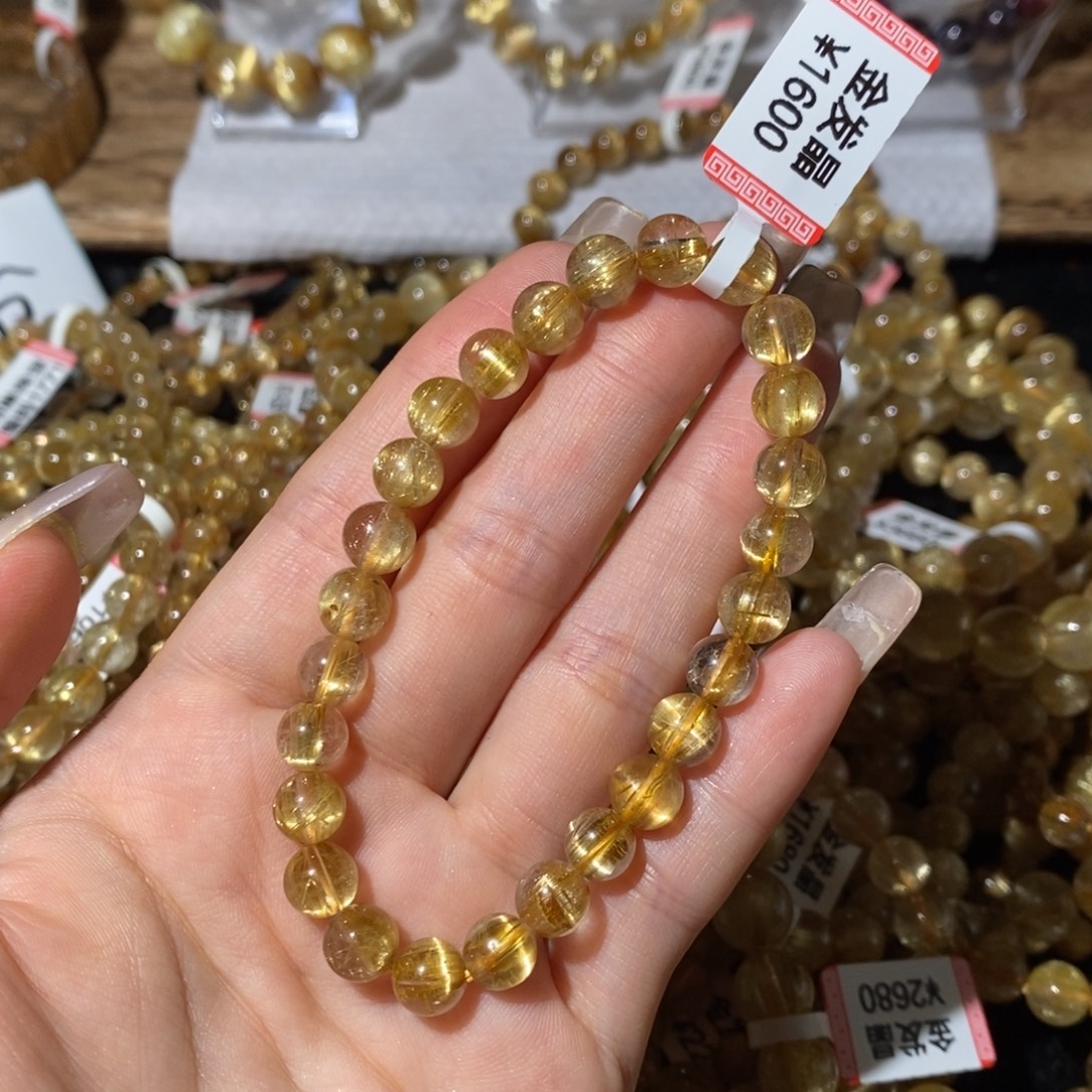 手链发晶未镶嵌一