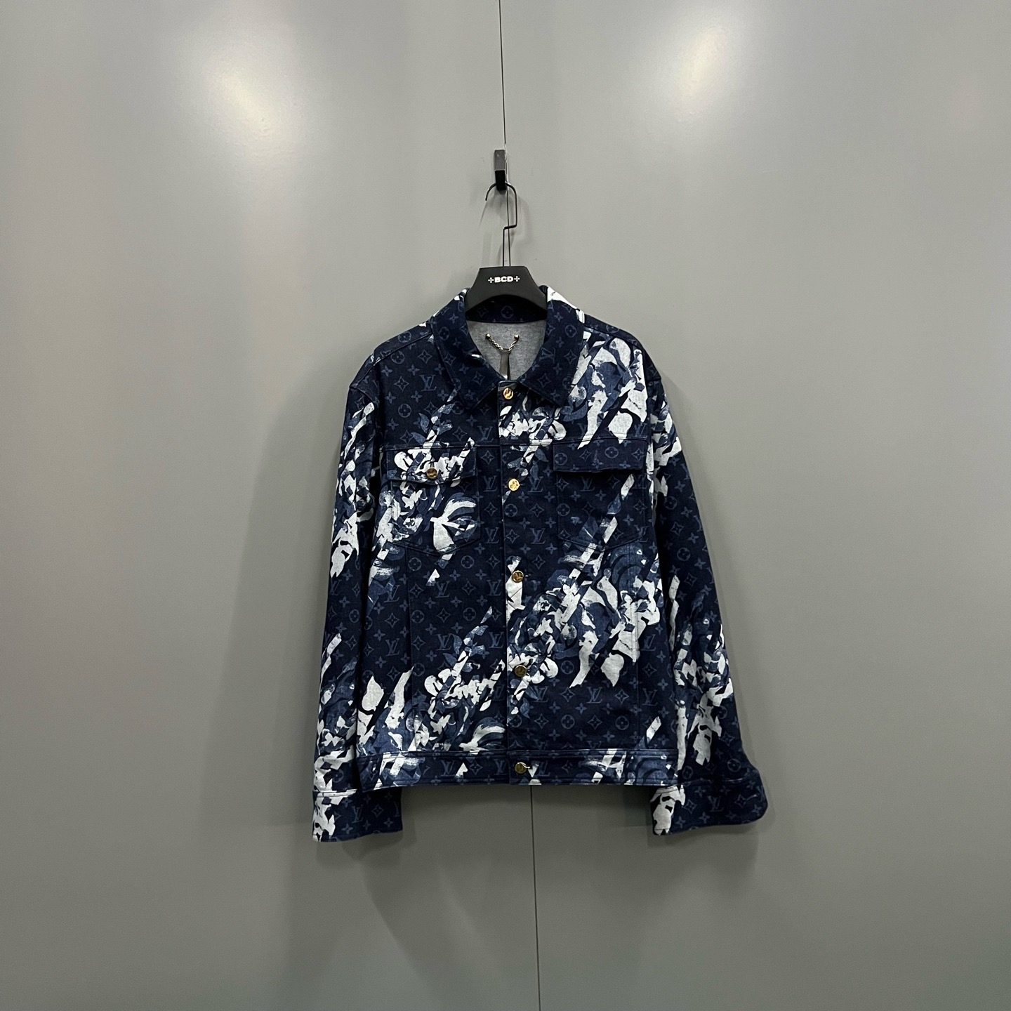 95新 LouisVuitton/路易威登 满印牛仔外套 52码/27000/c102576