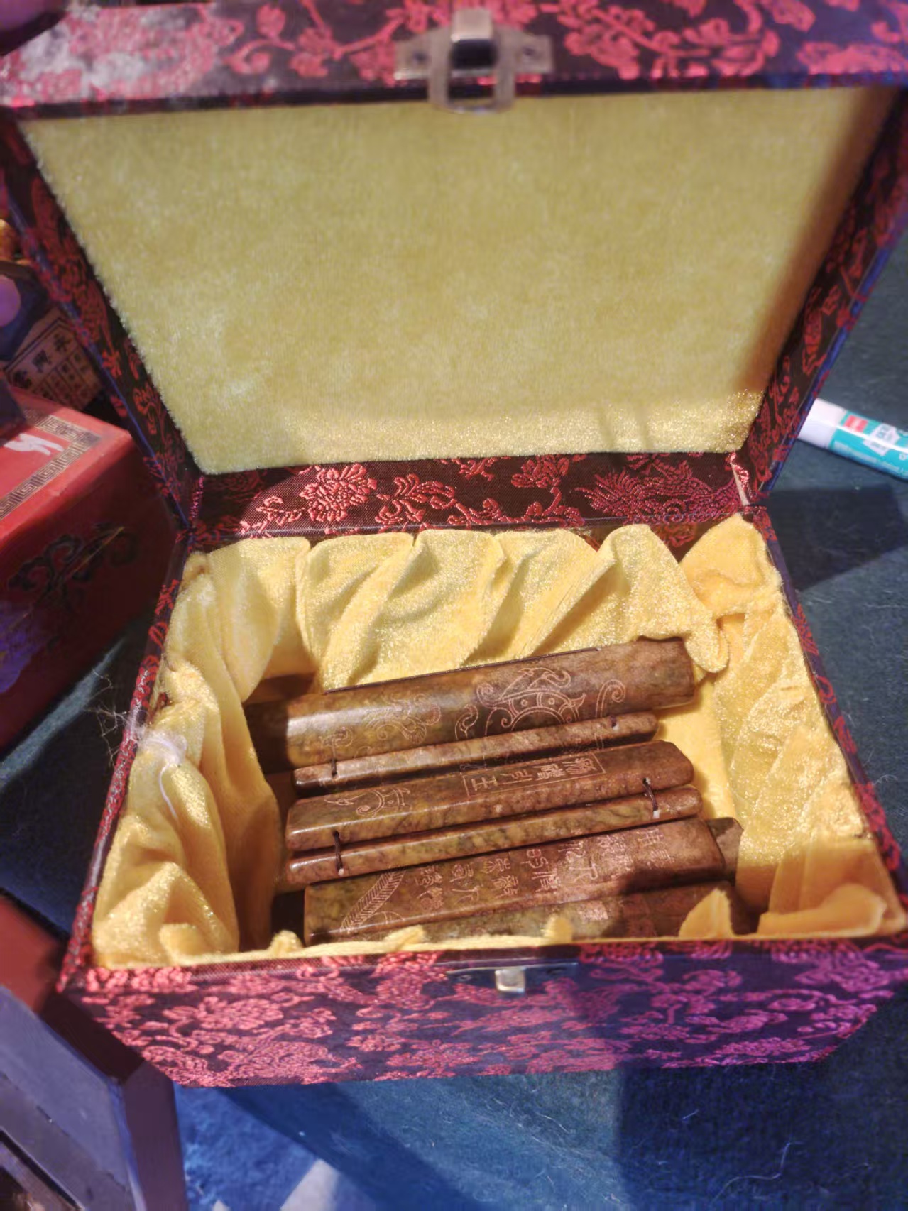 盒子 王璧篆书 摆件