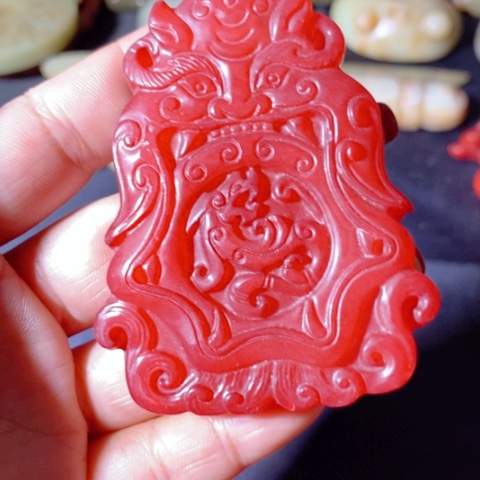 紫金钵盂菩提吊坠