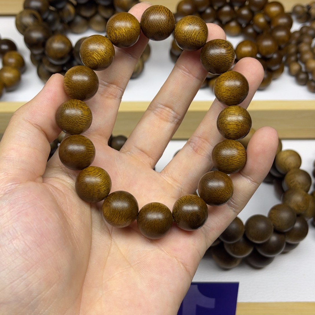 漂***海手串沉香越南芽庄黄棋楠1.4