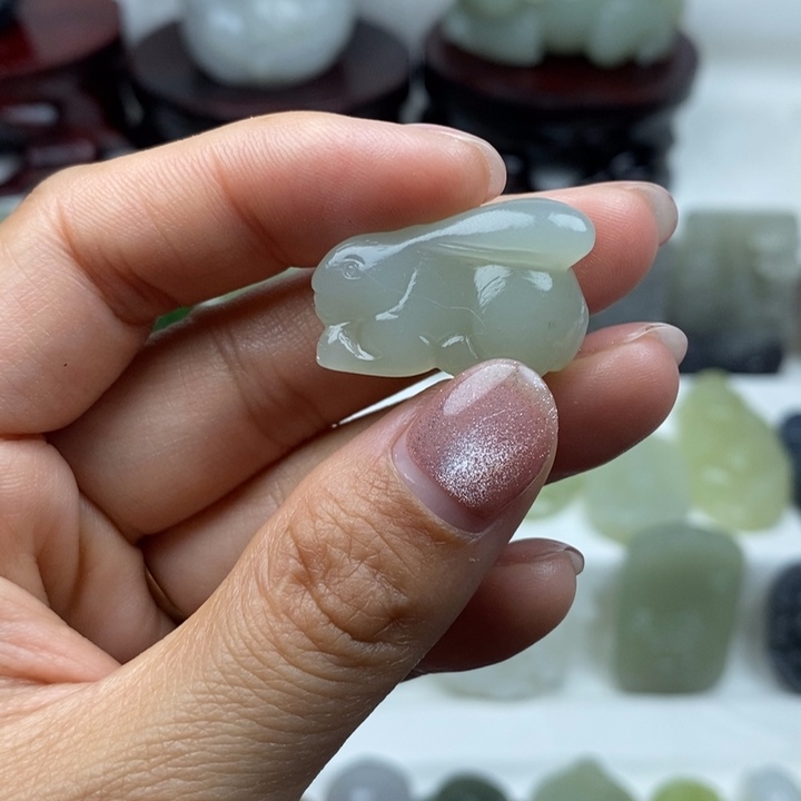 和田玉（碧玉）未镶嵌颈饰33