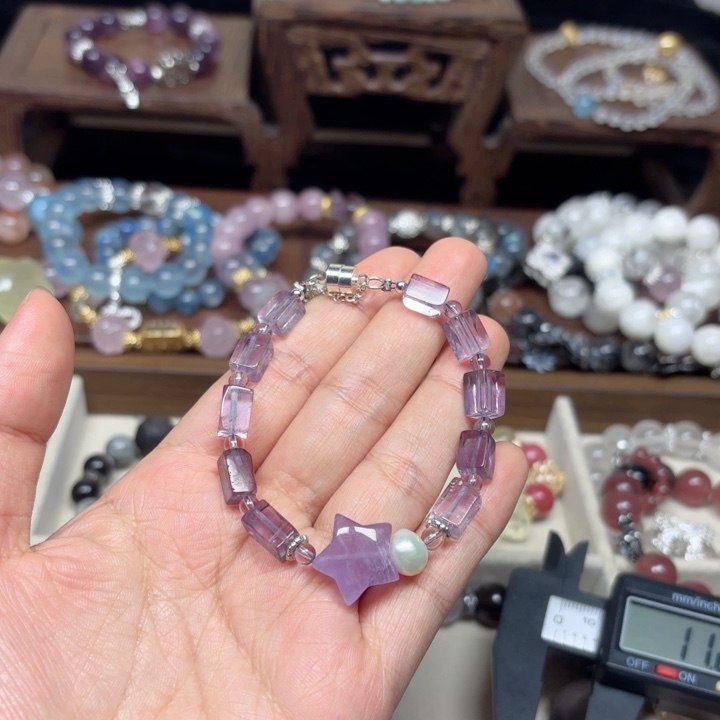 水晶手链未镶嵌金薇薇