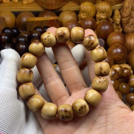 柏木（崖柏）手串/手链❤️***1314双面瘤疤