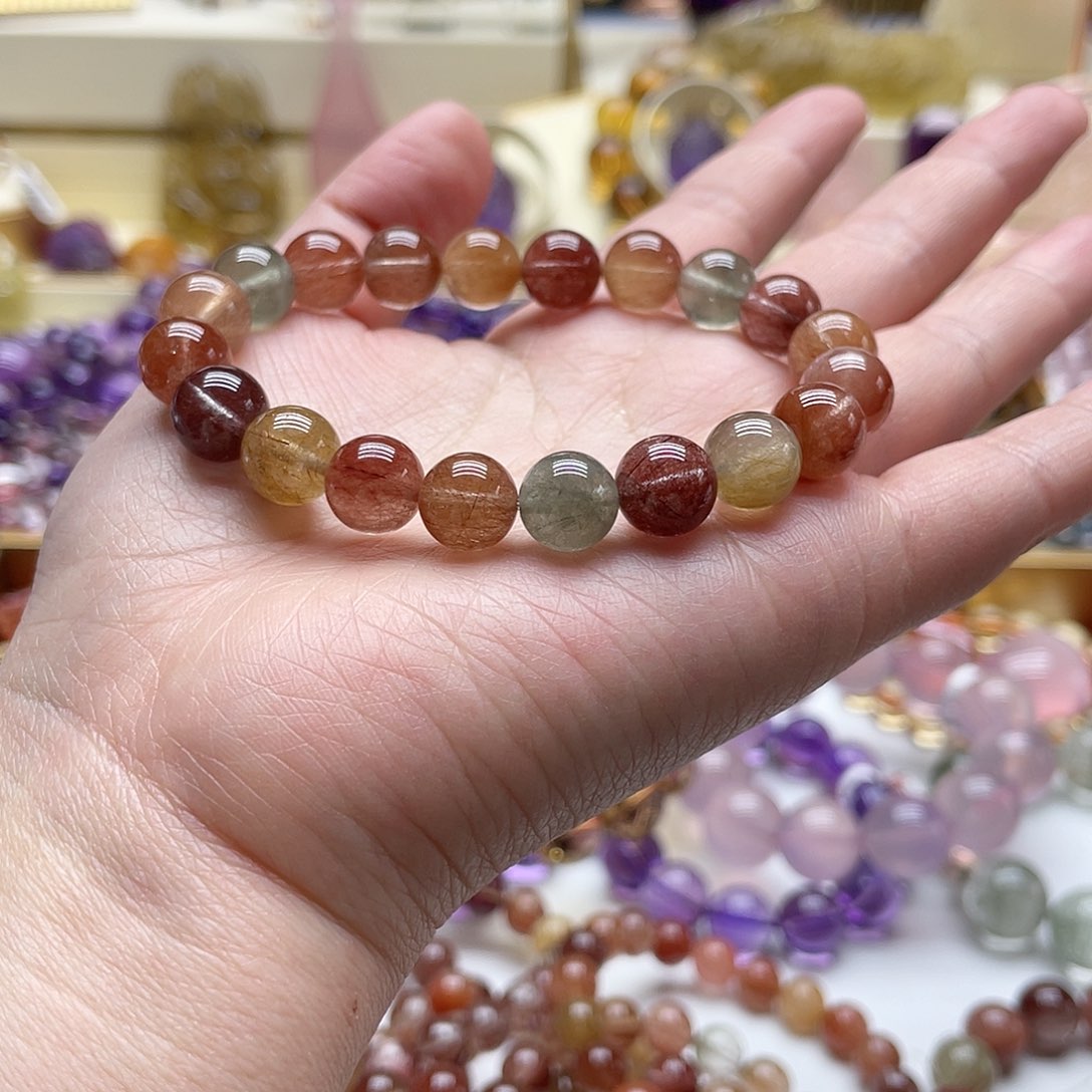 发晶手链未镶嵌发晶