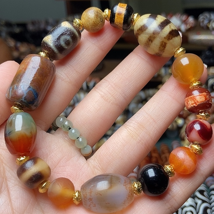 玛瑙/玉髓未镶嵌手链