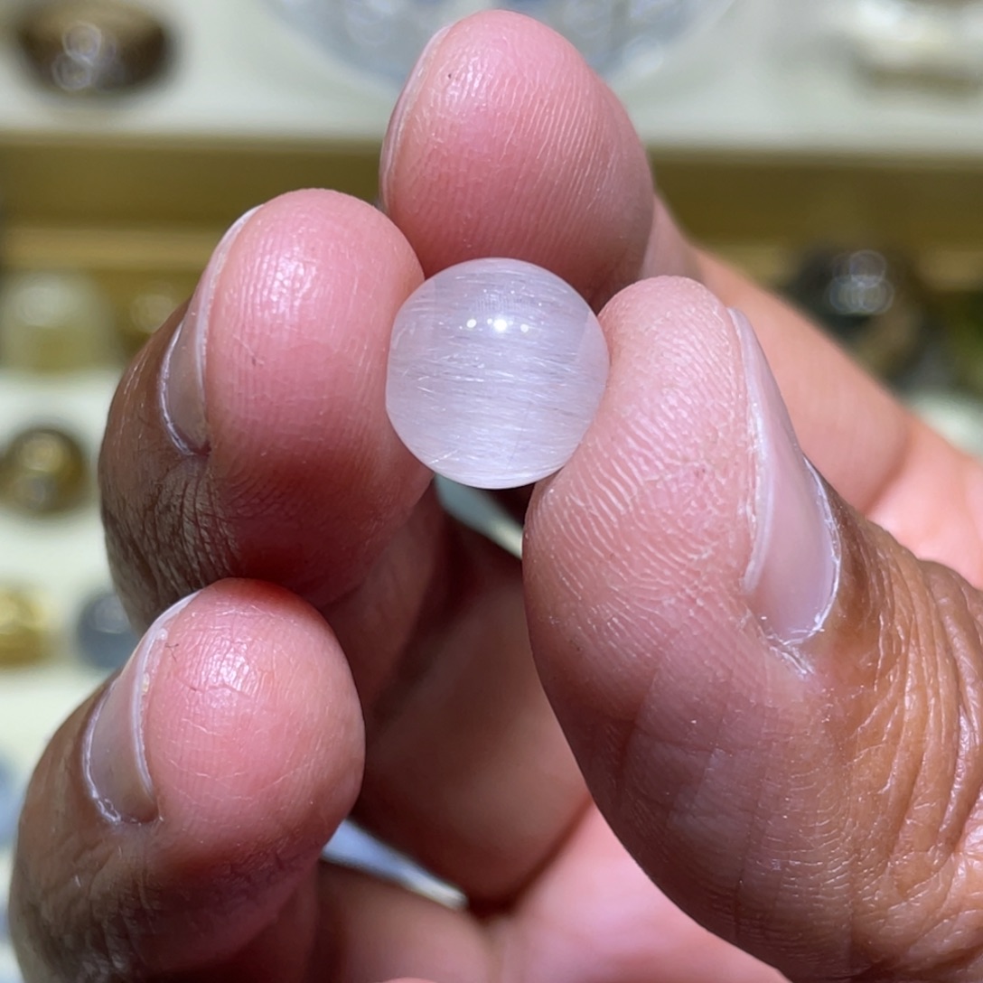 非***墨水晶珠宝半成品未镶嵌