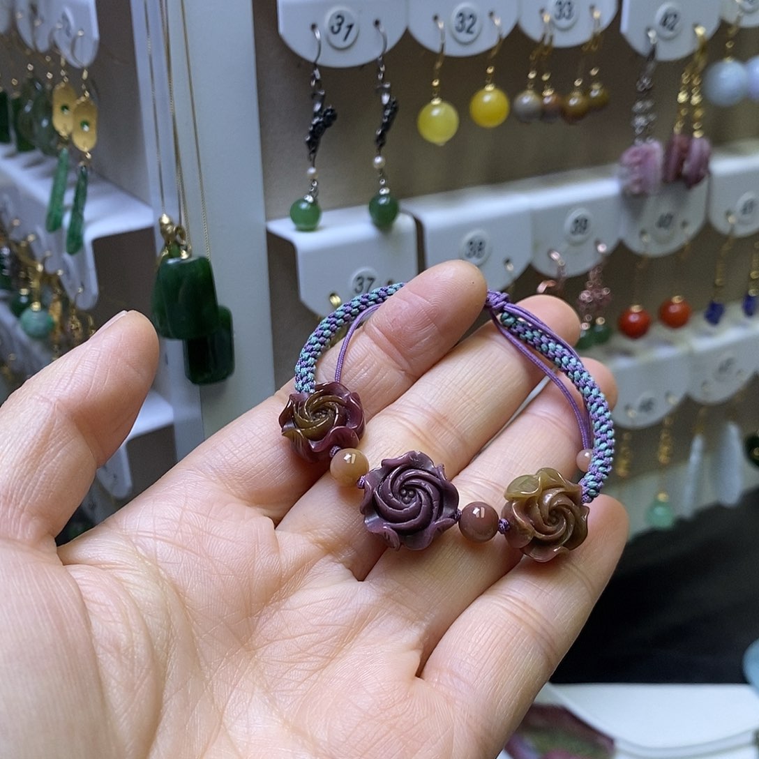 玛瑙/玉髓未镶嵌手链