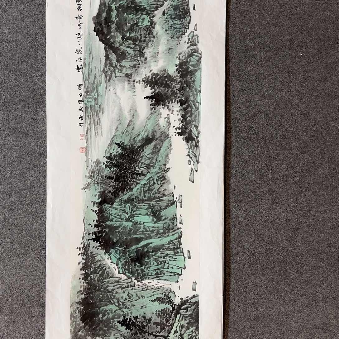 国画杜浩老师手绘作品