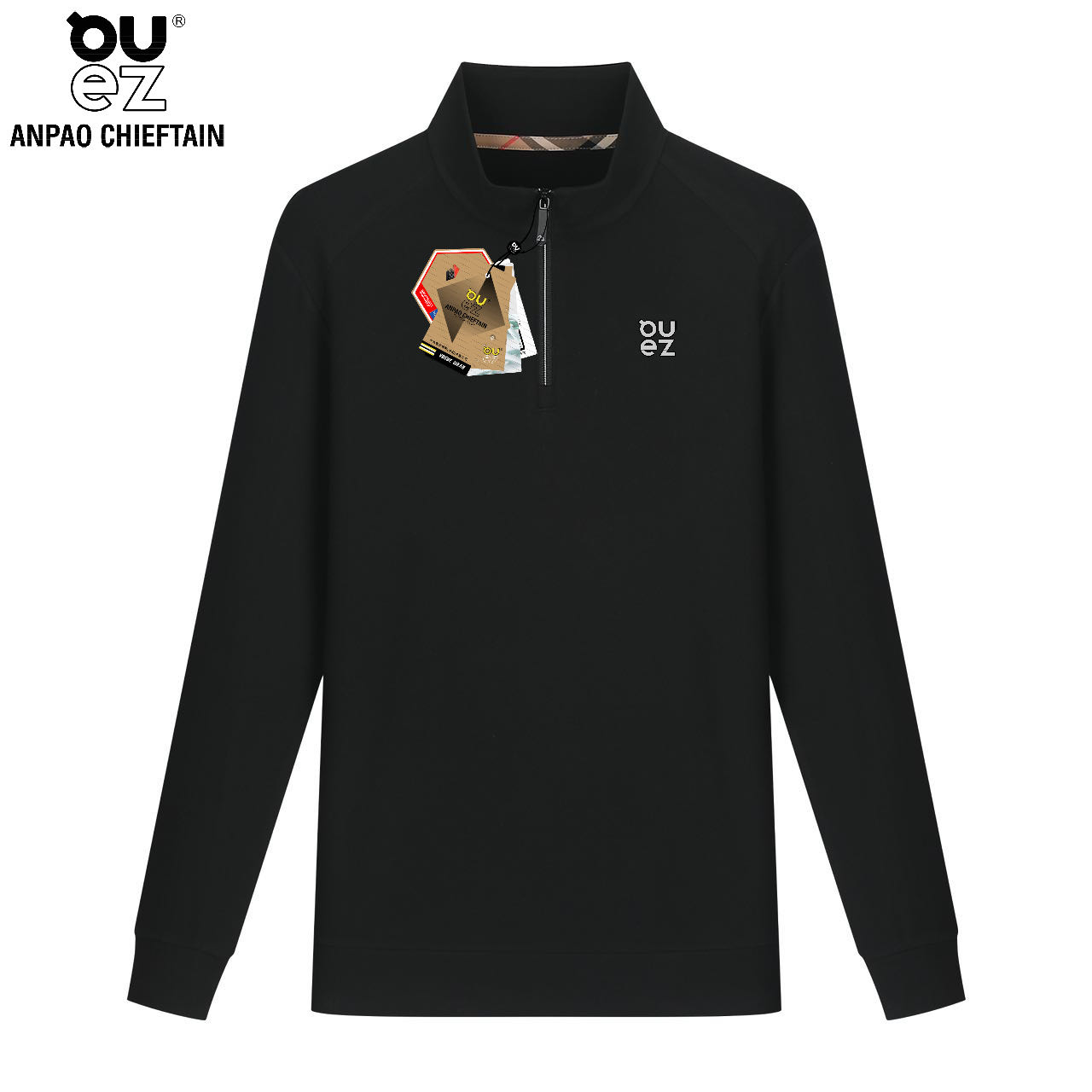 【轻燃】自发热一件顶三件刺绣标设计款休闲百搭保暖卫衣5658