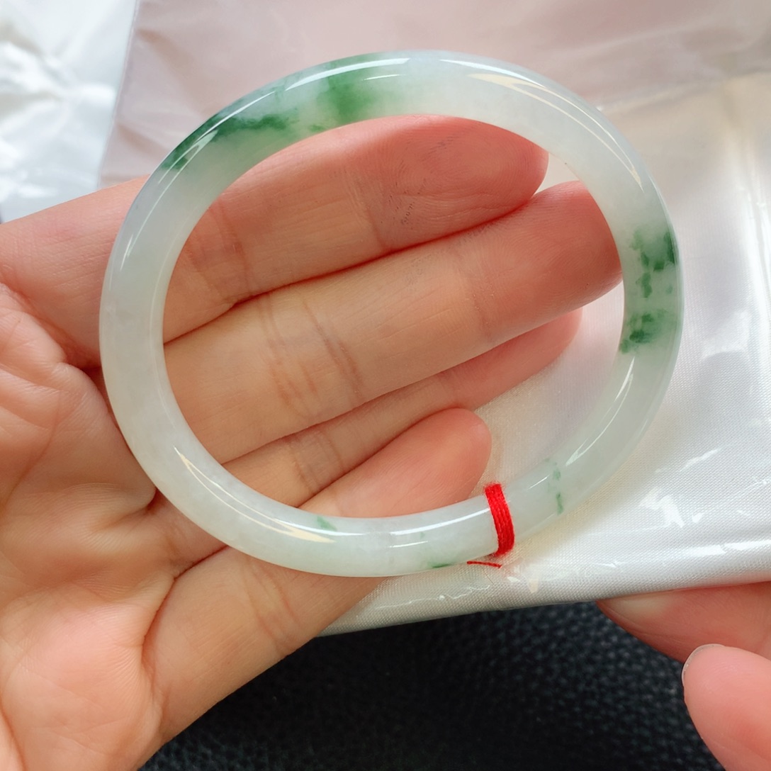 翡翠手镯未镶嵌56.5贵妃