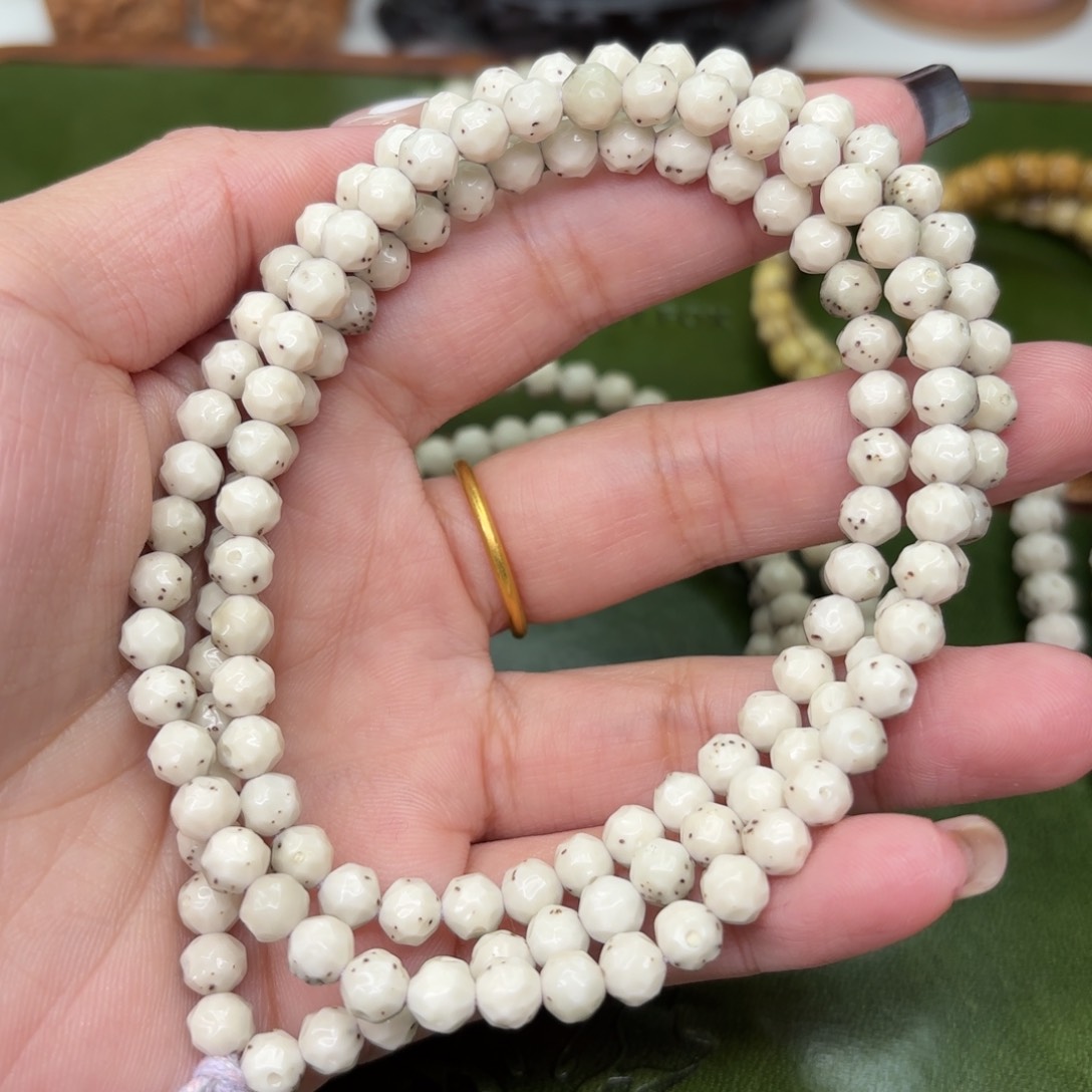 星月菩提手串6改无相108❗️石玉糯冰料❗️