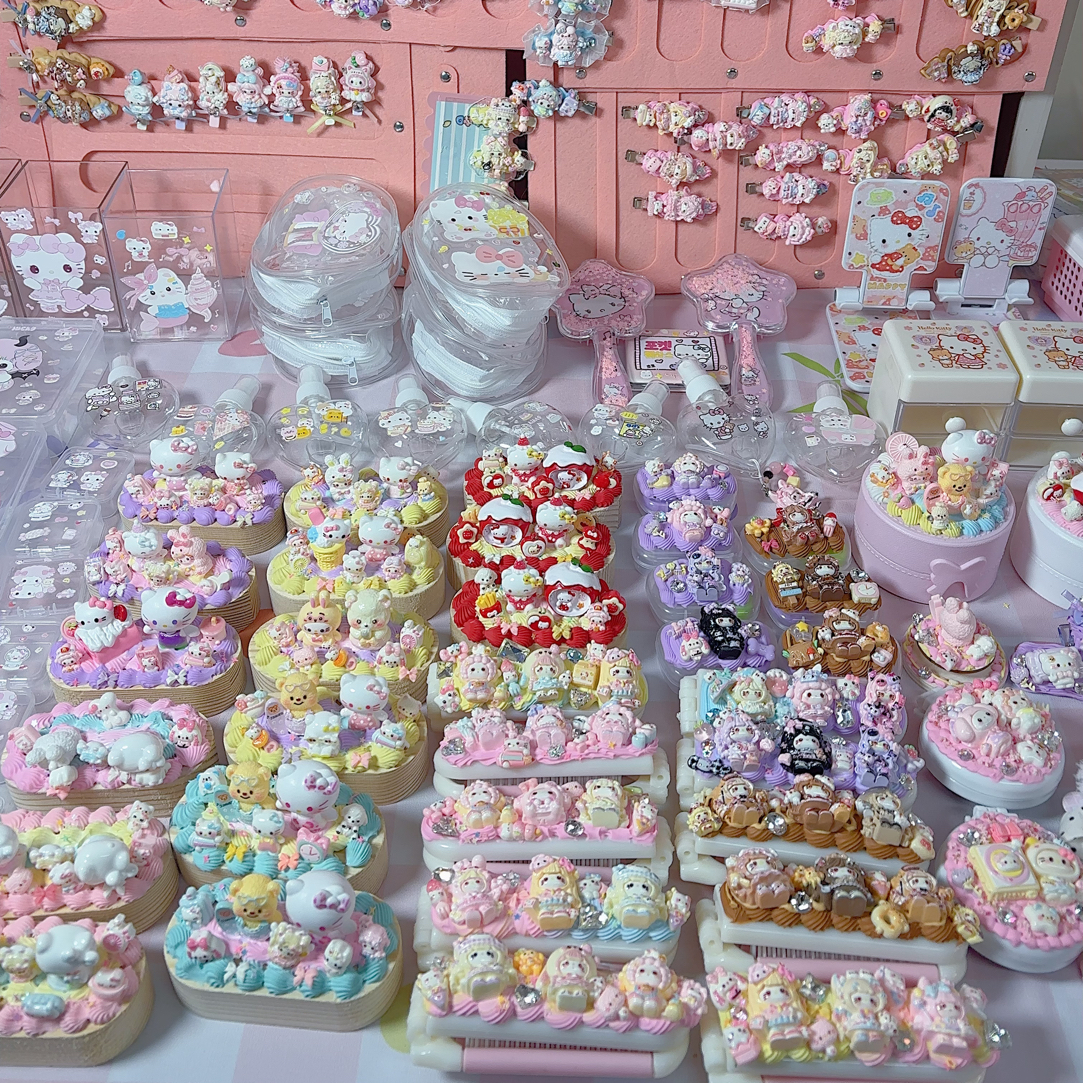 uu小柿杂物铺，发卡 公仔，手作商品补米链接～