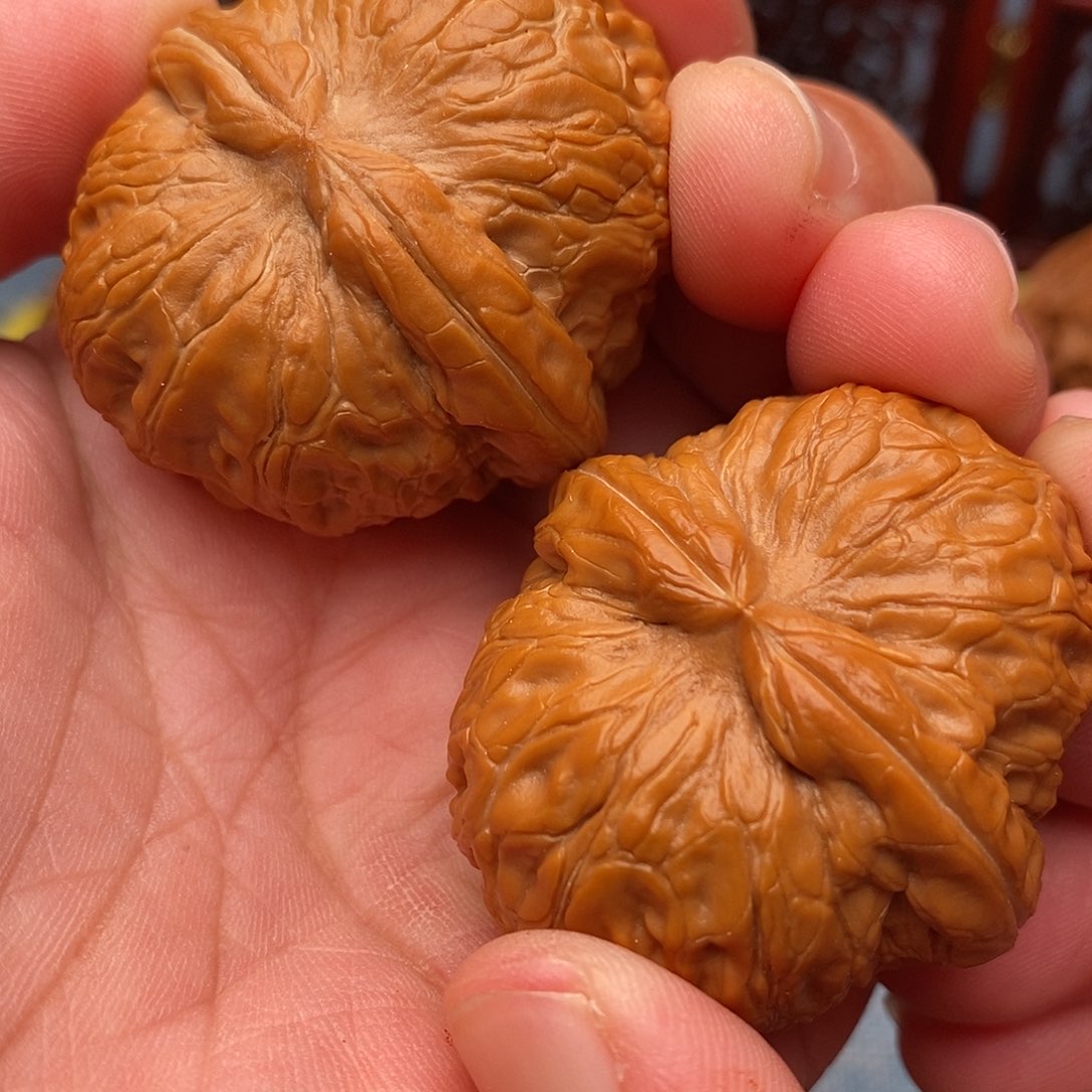 聆***～把件文玩核桃43全元宝